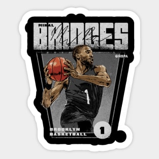 Mikal Bridges Brooklyn Premiere Sticker